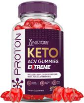 Suplemento nutricional Justified Labs Keto ACV Gummies 2000 mg 60 ct Suplemento nutricional Justified Labs Keto ACV Gummies 2000 mg 60 ct