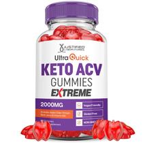 Suplemento nutricional Justified Labs Keto ACV Gummies 2000 mg 60 ct Suplemento nutricional Justified Labs Keto ACV Gummies 2000 mg 60 ct