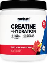 Suplemento nutricional Nutricost Creatina Monohidratada 5000 mg Fruit Punch