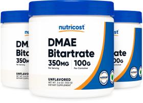 Suplemento nutricional Nutricost DMAE Bitartarate Powder 100g