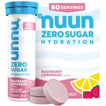 Suplemento nutricional Nuun Zero Sugar Electrolyte Tablets Raspberry