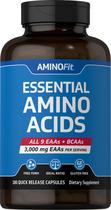 Suplemento nutricional Piping Rock 3000 mg de aminoácidos essenciais 180 cápsulas