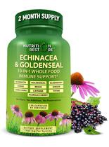 Suplemento nutricional Restore Echinacea Goldenseal 1455mg