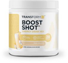 Suplemento nutricional TransformHQ Boost Shot 28 porções de Pina Colada