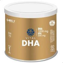 Suplemento Nutricional Vital DHA 1000mg 60 Cáps Vital Atman
