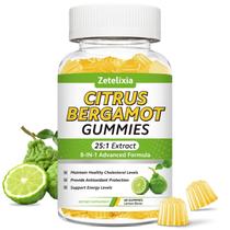 Suplemento nutricional Zetelixia Citrus Bergamot Gummies 60ct Suplemento nutricional Zetelixia Citrus Bergamot Gummies 60ct