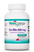 Suplemento Nutricology Ox Bile 500mg - 100 Cápsulas