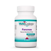 Suplemento Nutricology Pancreas Pork 425mg 60 cápsulas