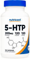 Suplemento Nutricost 5-HTP 200mg - 120 Cápsulas Vegetarianas