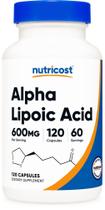 Suplemento Nutricost Ácido Alfa Lipóico 600mg - 120 Cápsulas Suplemento Nutricost Ácido Alfa Lipóico 600mg - 120 Cápsulas