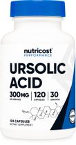 Suplemento Nutricost Ácido Ursólico 300mg - 120 Cápsulas