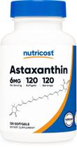 Suplemento Nutricost Astaxantina 6mg 120 Cápsulas Gelatinosas