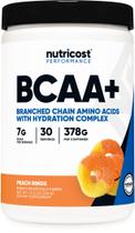Suplemento Nutricost BCAA + Pó de Hidratação Peach Rings 30 Serv