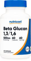 Suplemento Nutricost Beta Glucan 500 mg 1,3/1,6 D-Glucano 60 cápsulas Suplemento Nutricost Beta Glucan 500 mg 1,3/1,6 D-Glucano 60 cápsulas