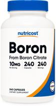 Suplemento Nutricost Boro 10mg - 240 Cápsulas Veganas