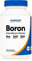Suplemento Nutricost Boron Capsules 5mg x240 Vegetariano Suplemento Nutricost Boron Capsules 5mg x240 Vegetariano