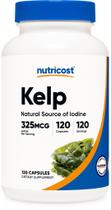 Suplemento Nutricost Cápsulas de Alga Marinha 325mcg Iodo 120 Cápsulas
