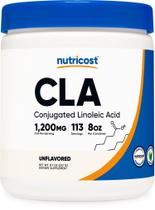 Suplemento Nutricost CLA (ácido linoléico conjugado) 227g em pó