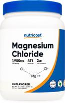 Suplemento Nutricost Cloreto de Magnésio 0,9 kg Sem Glúten Suplemento Nutricost Cloreto de Magnésio 0,9 kg Sem Glúten