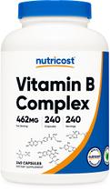 Suplemento Nutricost - Complexo de Vitaminas B (460mg) com Vitamina C