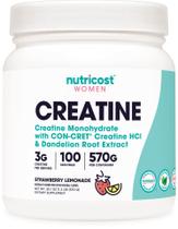 Suplemento Nutricost Creatina monohidratada em pó 300g