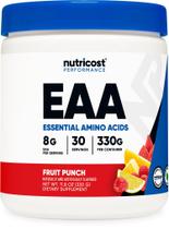 Suplemento Nutricost EAA em Pó - 30 Porções - Sabor Ponche de Frutas