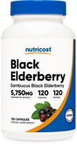 Suplemento Nutricost em cápsulas de sabugueiro 575 mg (120 cápsulas)