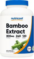 Suplemento Nutricost Extrato de Bambu 400mg 240 cápsulas