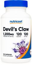 Suplemento Nutricost - Extrato de Garra do Diabo 1200 mg 120 cápsulas