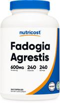 Suplemento Nutricost Fadogia Agrestis 600mg - 240 Cápsulas