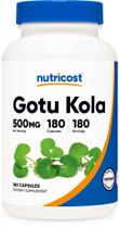 Suplemento Nutricost Gotu Kola 500mg 180 cápsulas Suplemento Nutricost Gotu Kola 500mg 180 cápsulas