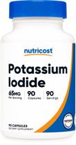 Suplemento Nutricost Iodeto de Potássio (KI) 65mg 90 cápsulas