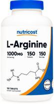 Suplemento Nutricost L-Arginina 1000 mg comprimidos (150 comprimidos)