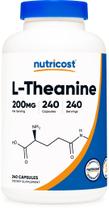 Suplemento Nutricost L-Teanina 200 mg 240 cápsulas