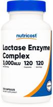 Suplemento Nutricost Lactase Enzyme Complex 3.000 FCC ALU - 120 Cápsulas
