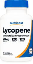 Suplemento Nutricost Lycopene 20mg 120 cápsulas gelatinosas sem glúten