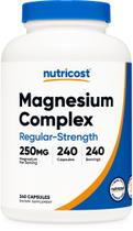 Suplemento Nutricost Magnesium Complex 250mg 240 cápsulas Suplemento Nutricost Magnesium Complex 250mg 240 cápsulas