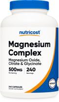 Suplemento Nutricost Magnesium Complex 500mg 240 cápsulas
