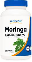 Suplemento Nutricost Moringa em cápsulas 500mg 180 cápsulas