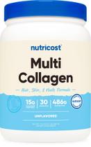 Suplemento Nutricost Multi Collagen Protein Complex 30 porções