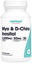 Suplemento Nutricost Myo-Inositol e D-Chiro-Inositol - 2000mg