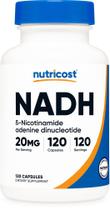 Suplemento Nutricost NADH 20mg 120 cápsulas veganas Suplemento Nutricost NADH 20mg 120 cápsulas veganas