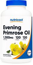 Suplemento Nutricost Óleo de Prímula 1.300 mg 120 Cápsulas Gelatinosas Suplemento Nutricost Óleo de Prímula 1.300 mg 120 Cápsulas Gelatinosas