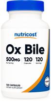 Suplemento Nutricost Ox Bile Capsules 500mg 120 cápsulas