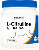 Suplemento Nutricost Pure L-Citrulina em Pó 600g