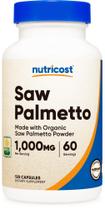 Suplemento Nutricost Saw Palmetto 1000mg - 120 Cápsulas Suplemento Nutricost Saw Palmetto 1000mg - 120 Cápsulas