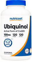 Suplemento Nutricost Ubiquinol 100mg 120 cápsulas gelatinosas