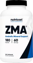 Suplemento Nutricost ZMA 180 cápsulas sem glúten transgênico