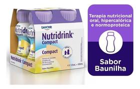 Suplemento Nutridrink Compact Baunilha 4 Unid 125ml Danone