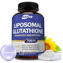 Suplemento NutriFlair Glutationa lipossomal 700 mg 60 cápsulas